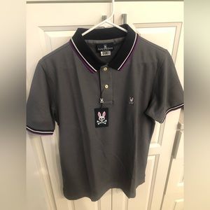 Psycho Bunny polo shirt size 5 or M new with tags.